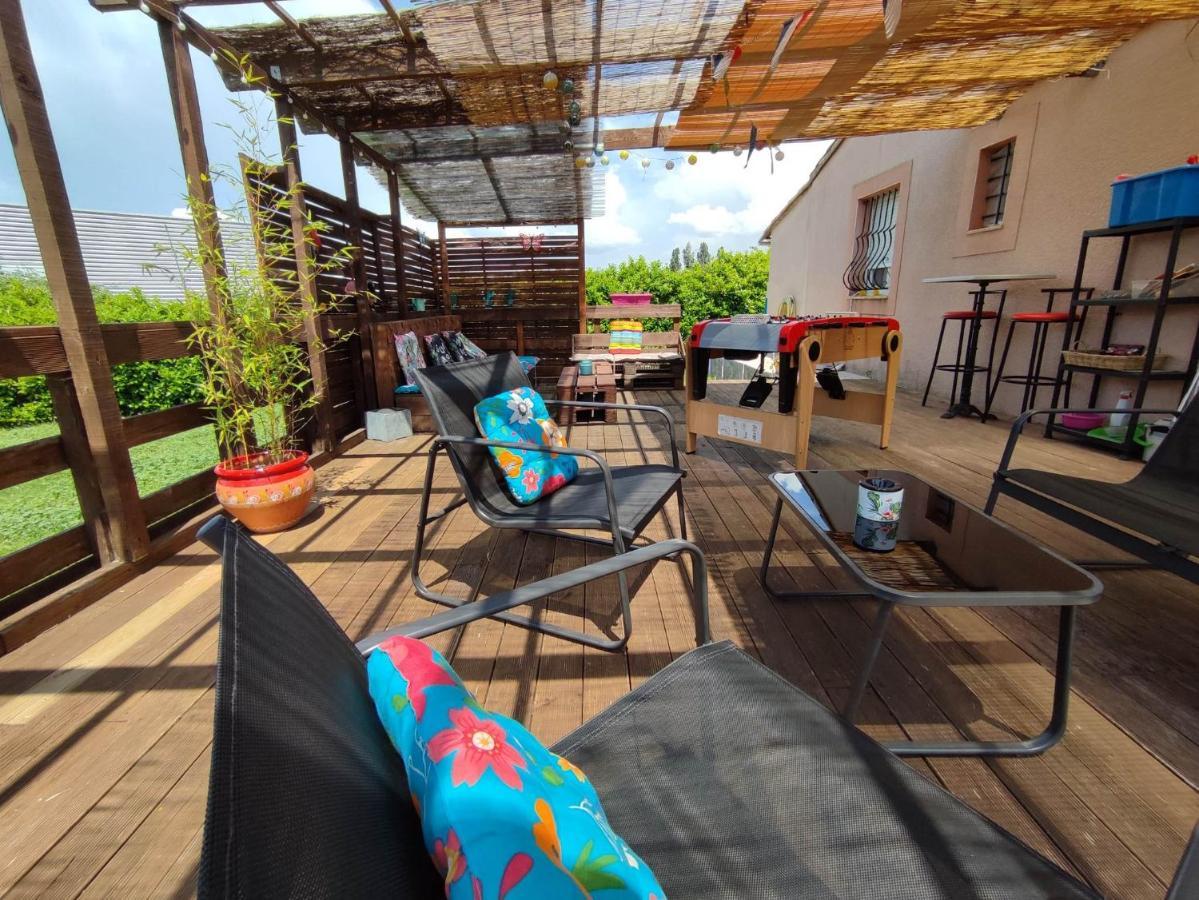 Le Cosy Occitan Villa Chaleureuse Independante Baignoire Terrasse Jardin Carcassonne Bagian luar foto