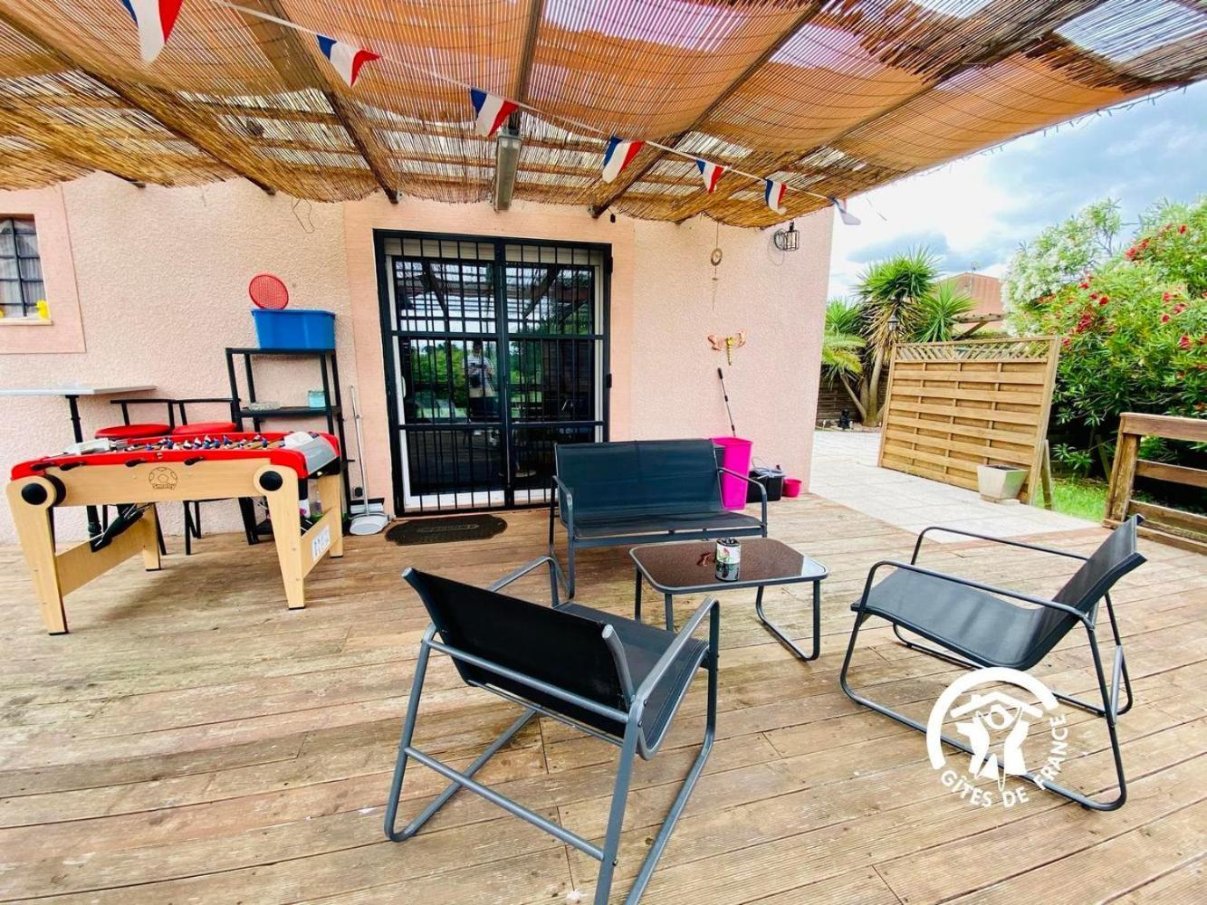 Le Cosy Occitan Villa Chaleureuse Independante Baignoire Terrasse Jardin Carcassonne Bagian luar foto